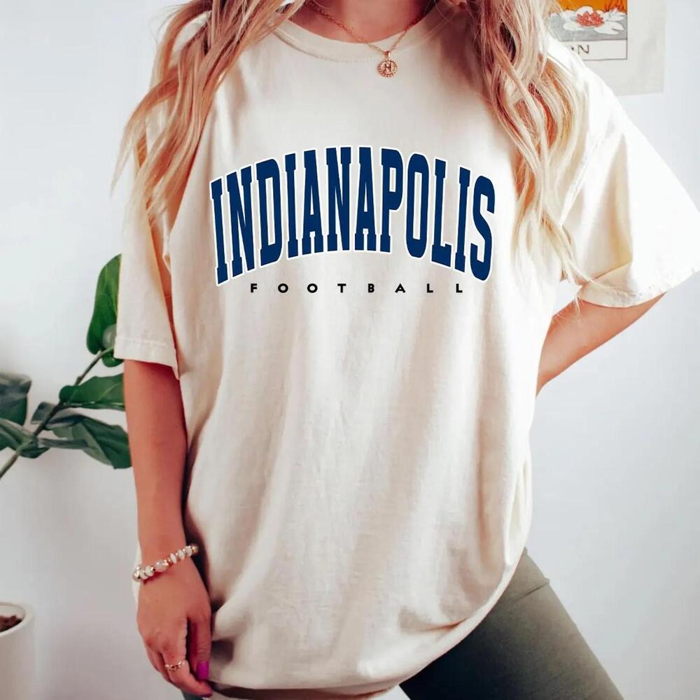 Indianapolis Football Shirt S Game Day Tee Football Fan Gift 2